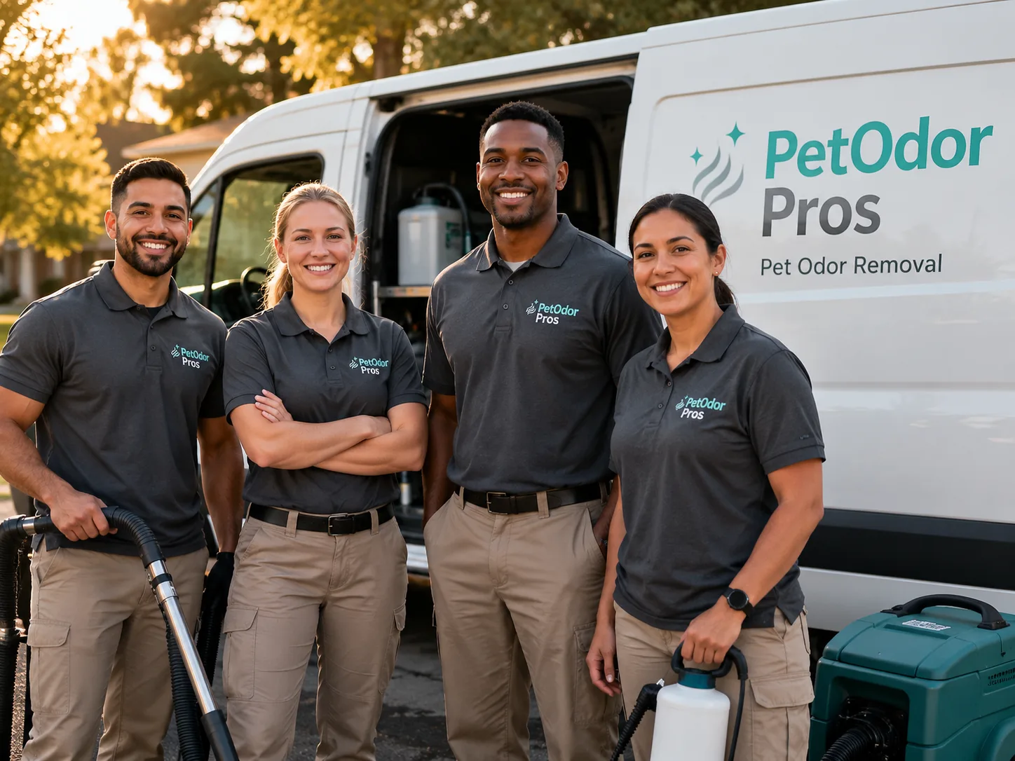 Pet Odor Removal team serving Earth, TX